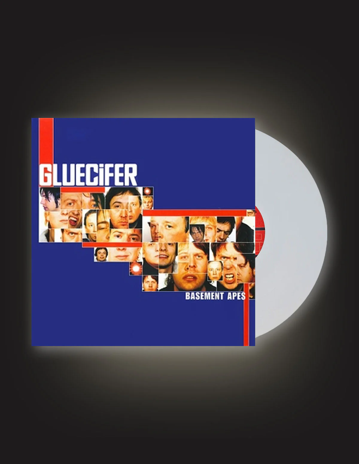 GLUECIFER "Basement Apes" Ltd WHITE Vinyl LP